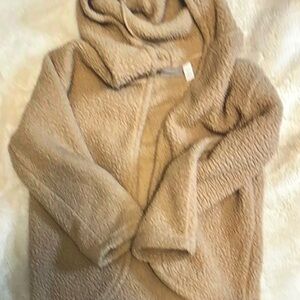 Cozy Sherpa Kids Jacket - Beige - Childrens Place 10/12
